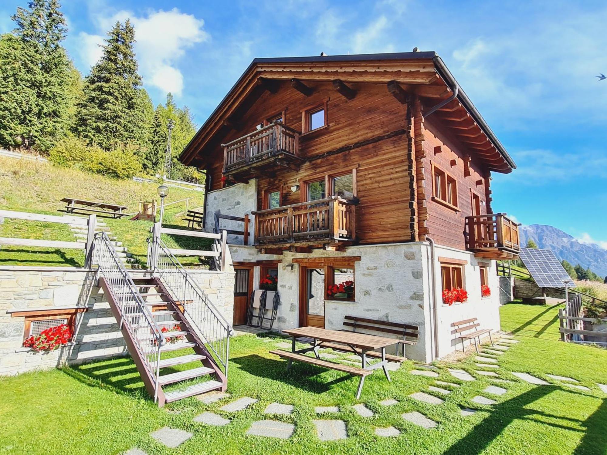 Chalet Selva Isolaccia Exterior foto